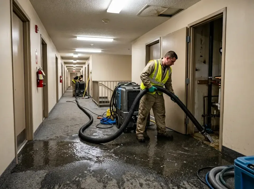 multi-unit-apartment-hallway-f-005 — frequently asked questions, Emergency Burst Pipe Water Extraction & Removal in Cincinna…